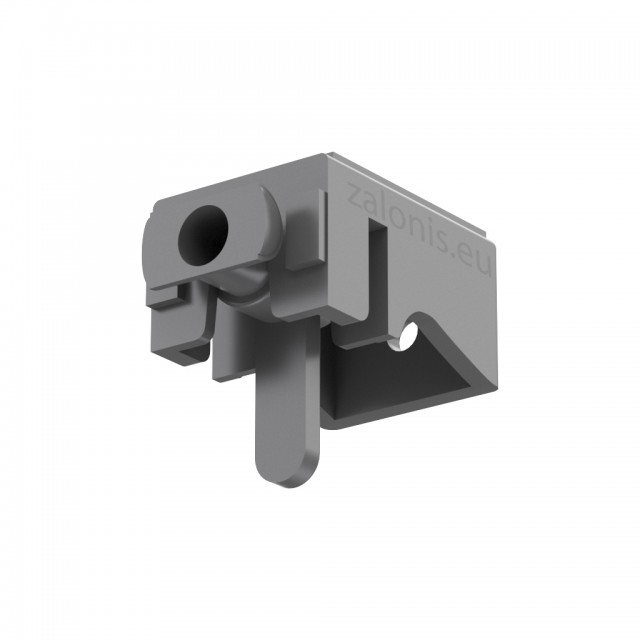 LEVERLOCK CURTAIN RAIL BRACKET / GRAY